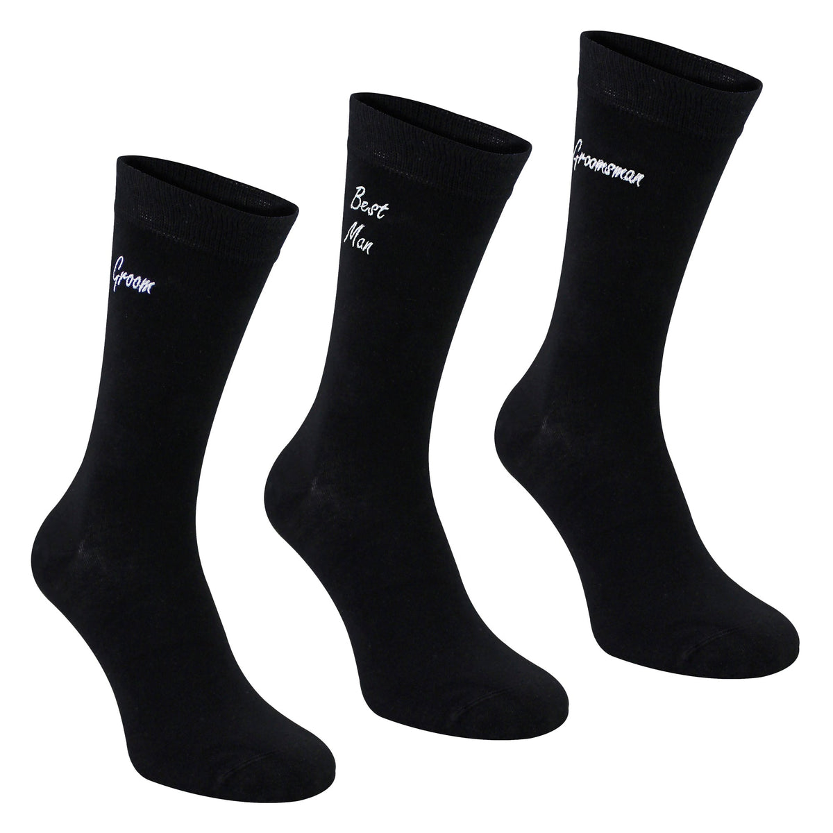 4 Pairs Mens Wedding Socks for Groomsman Groom and Best Man