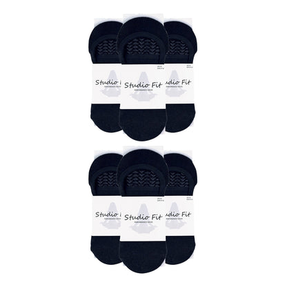 Ladies Cotton Non Slip Yoga Socks with Straps (Multipack Options)