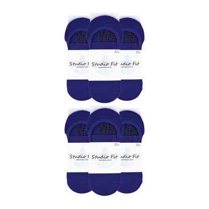 Ladies Cotton Non Slip Yoga Socks with Straps (Multipack Options)