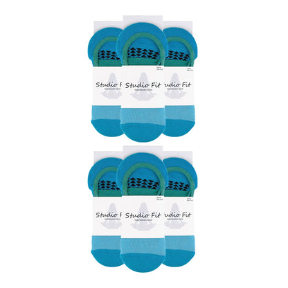 Ladies Cotton Non Slip Yoga Socks with Straps (Multipack Options)