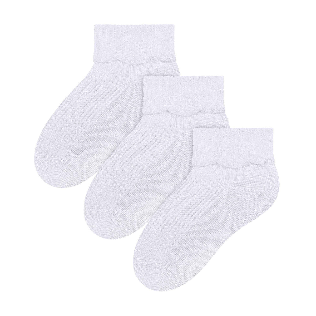 3 Pack Baby Cute Soft Bamboo Socks (3 Sizes)
