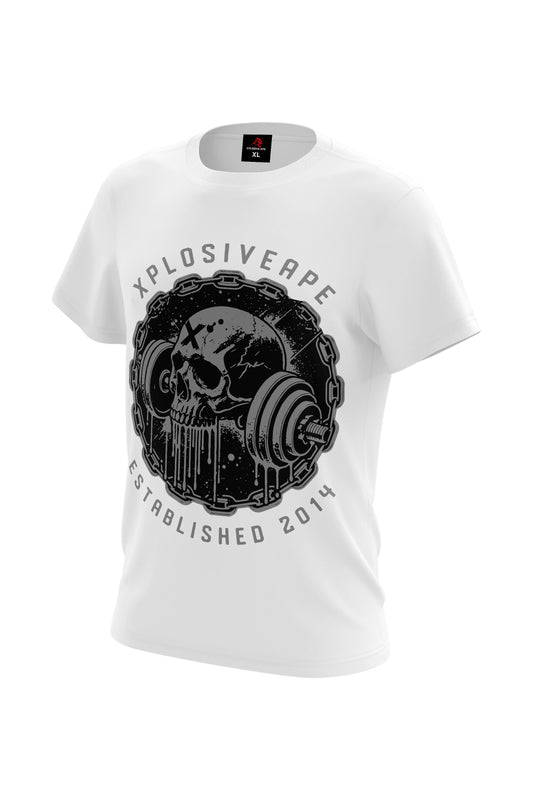 XAPE Whiplash Tee - White Xplosive Ape