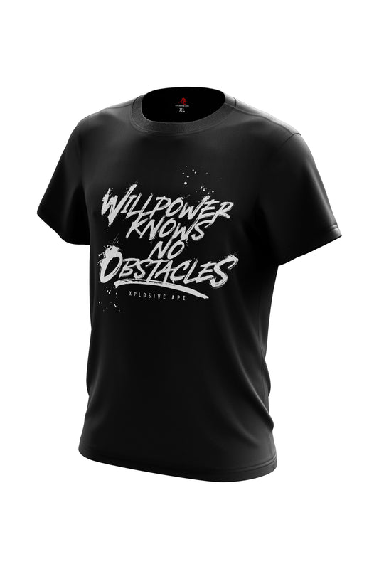 XAPE Willpower Tee - Black Xplosive Ape