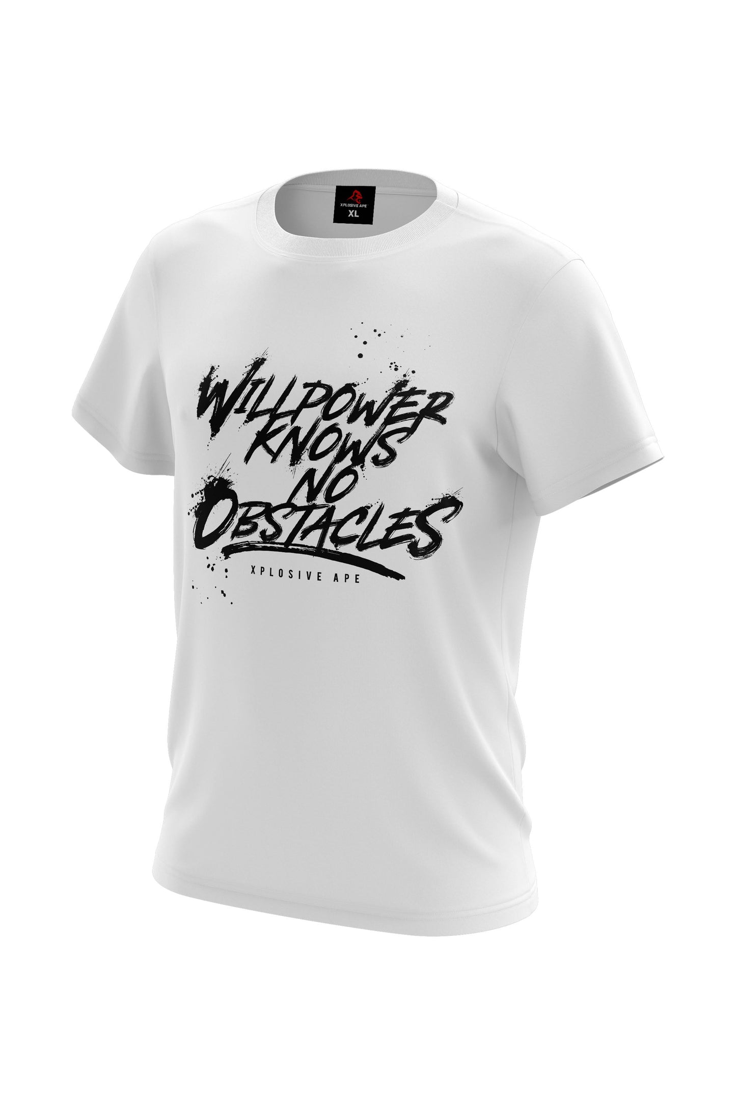 XAPE Willpower Tee - White Xplosive Ape