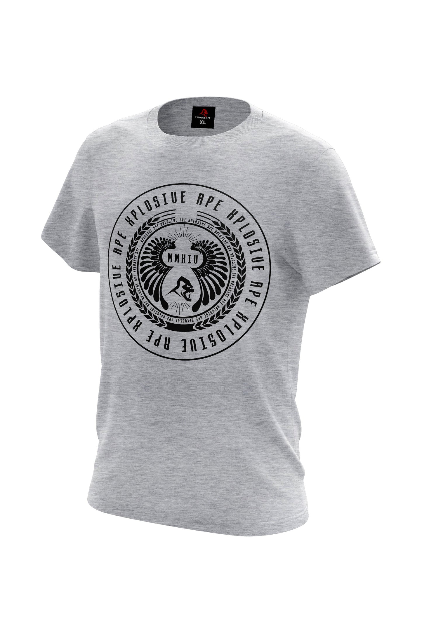 XAPE Wings Tee - Sports Grey Xplosive Ape