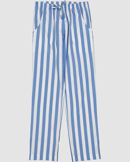 Womens Long Pyjamas - Beach Stripe