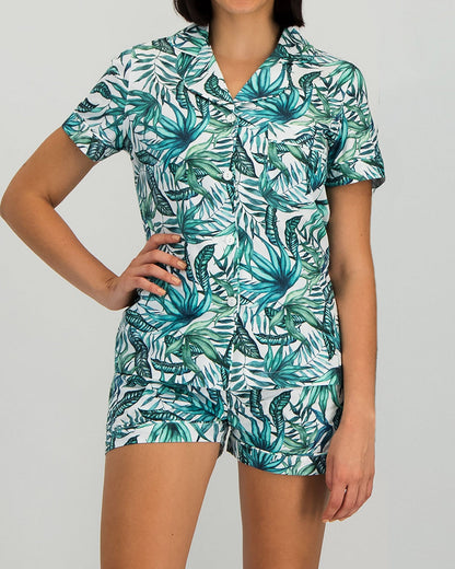 Womens Short Pyjamas - Janes Jungle