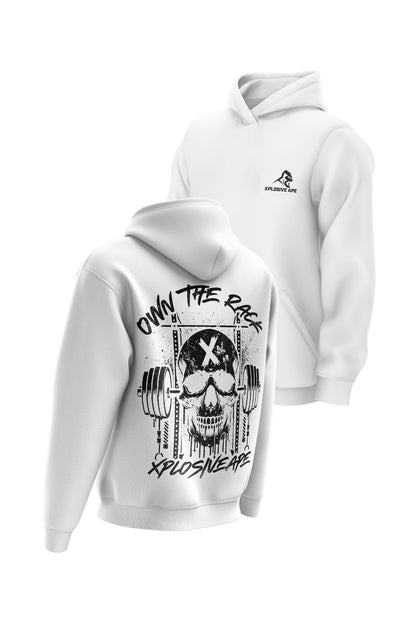 XAPE Wracked Hoodie - White Xplosive Ape