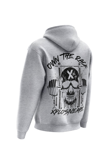 XAPE Wracked Hoodie - Heather Grey Xplosive Ape