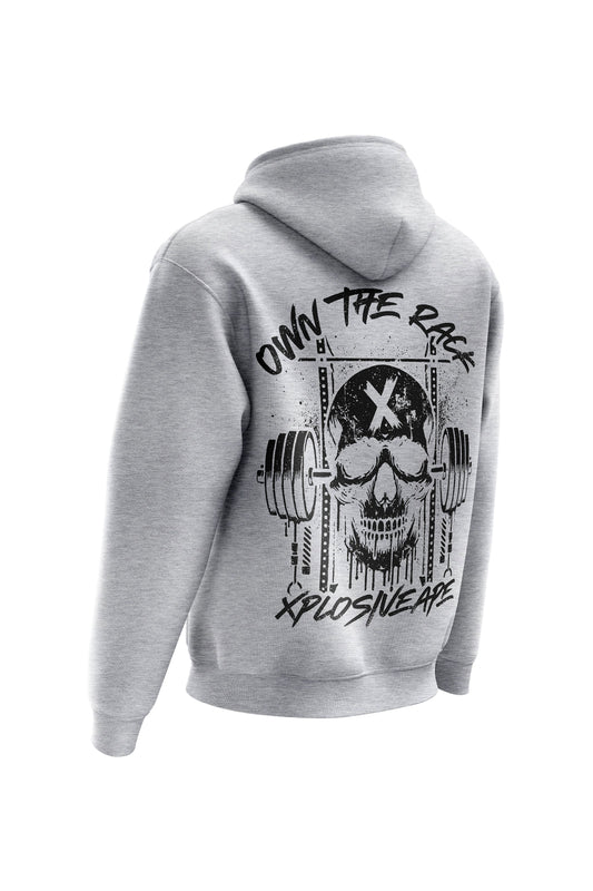 XAPE Wracked Hoodie - Heather Grey Xplosive Ape