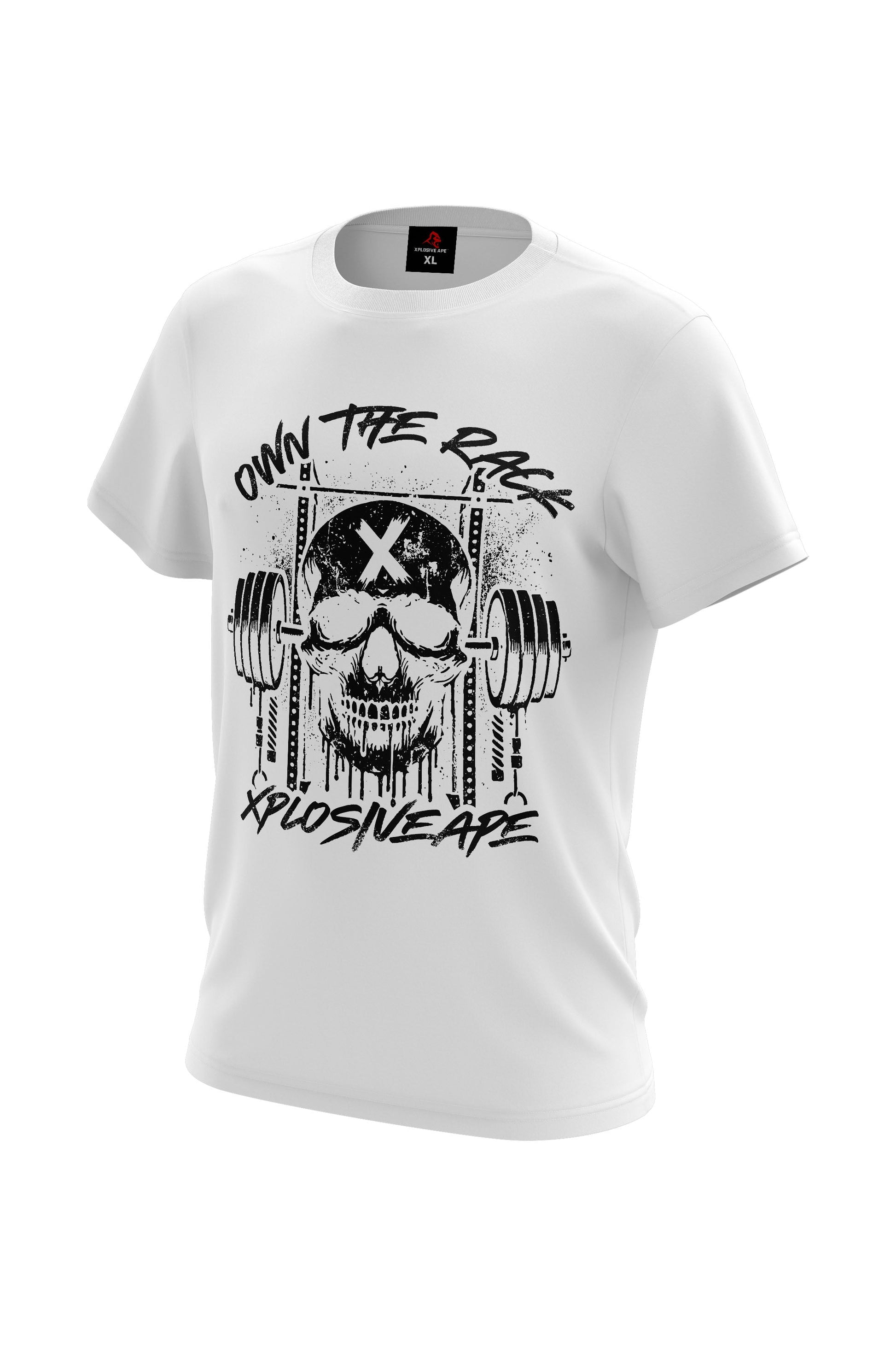 XAPE Wracked Hoodie & Tee Combo - White Xplosive Ape