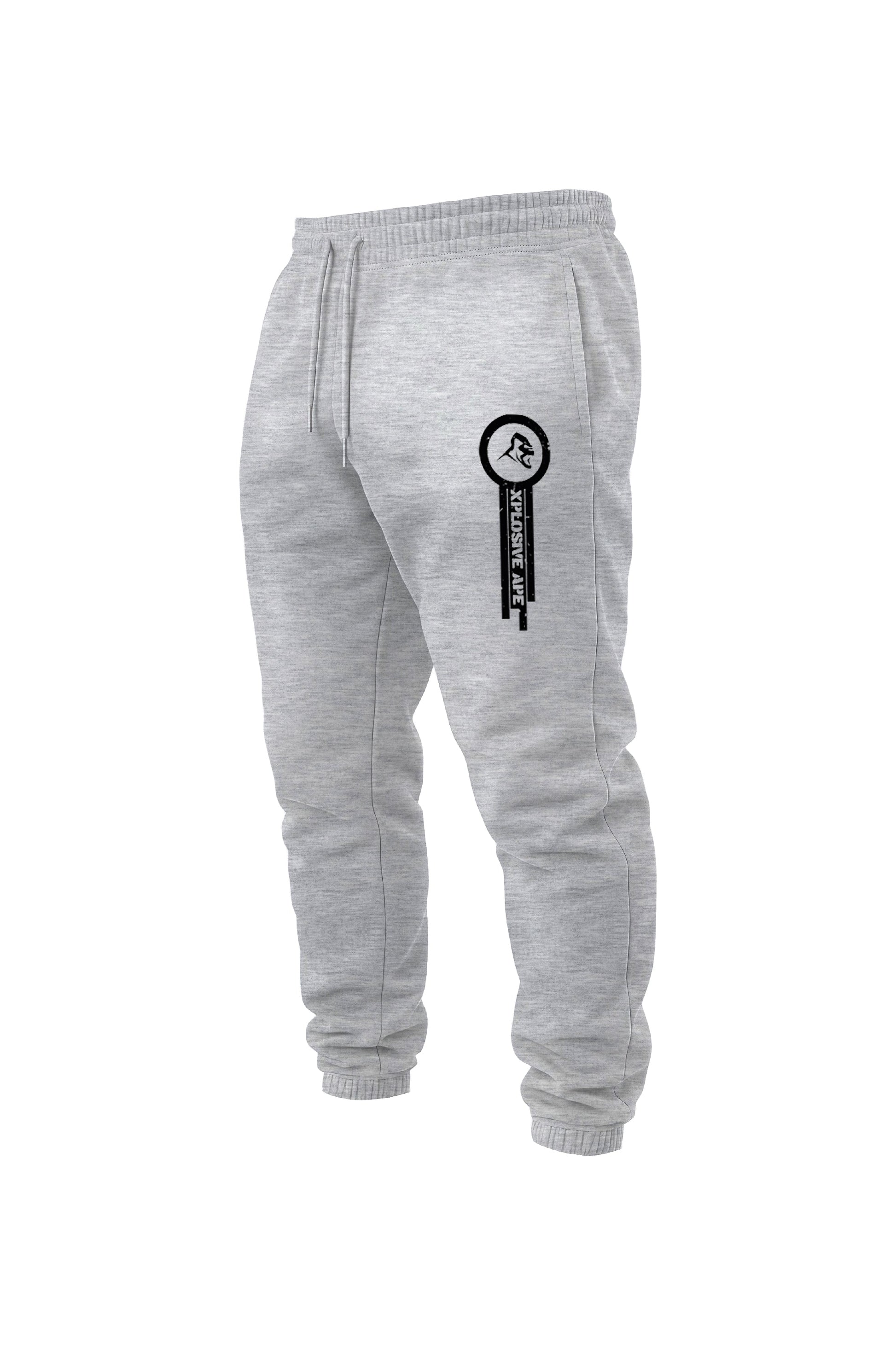 XAPE Panelled Joggers - Sports Grey Xplosive Ape