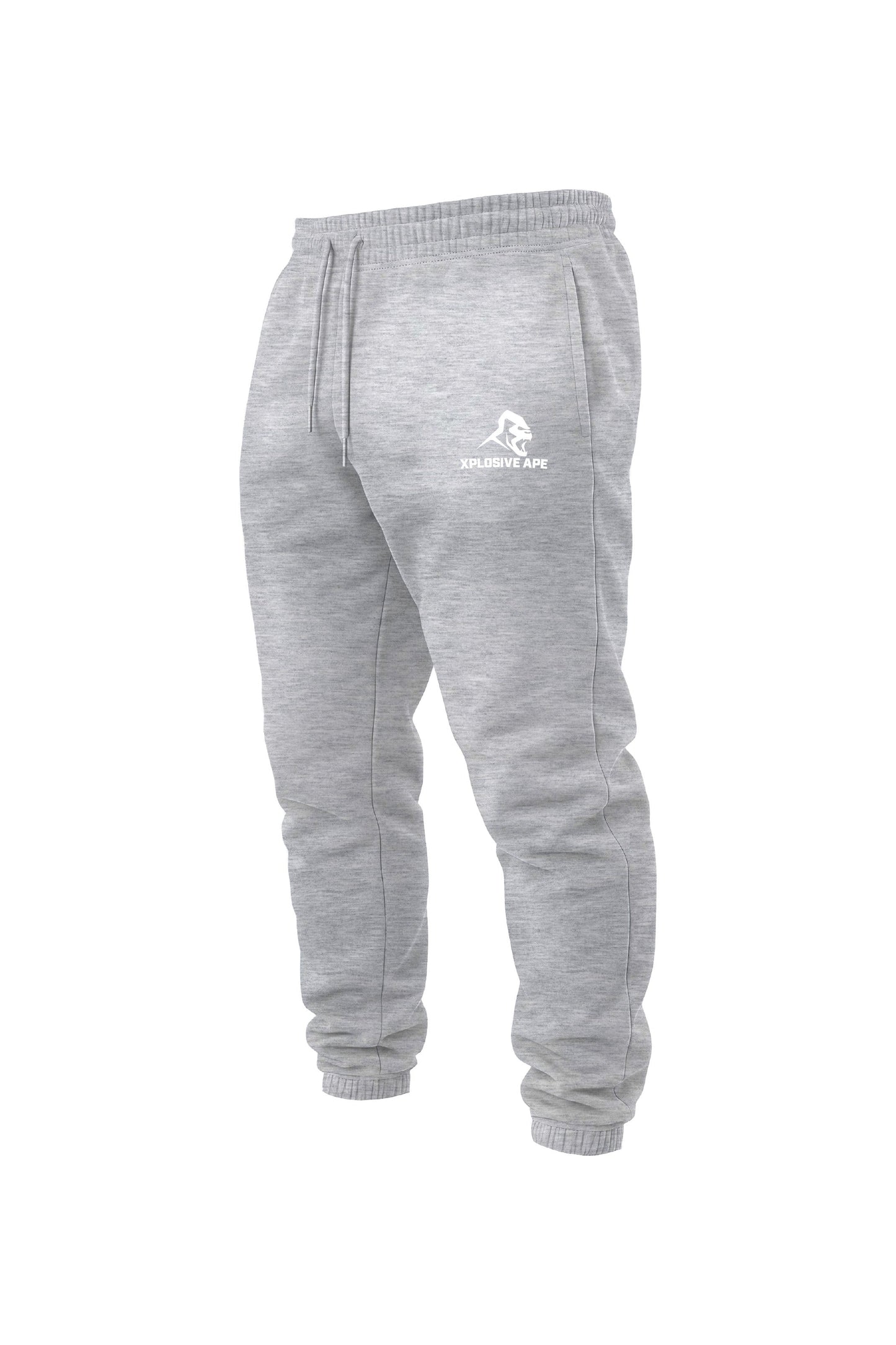 XAPE Prime Joggers - Heather Grey Xplosive Ape