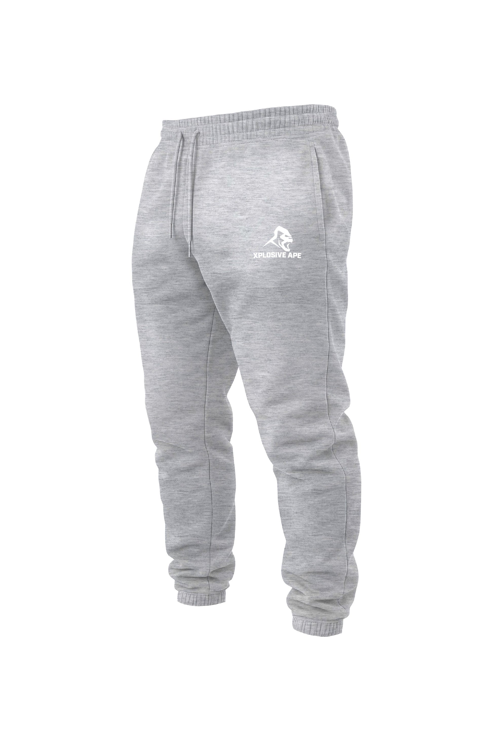 XAPE Prime Joggers - Heather Grey Xplosive Ape