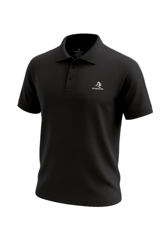 XAPE Prime Polo Shirt - Black Xplosive Ape