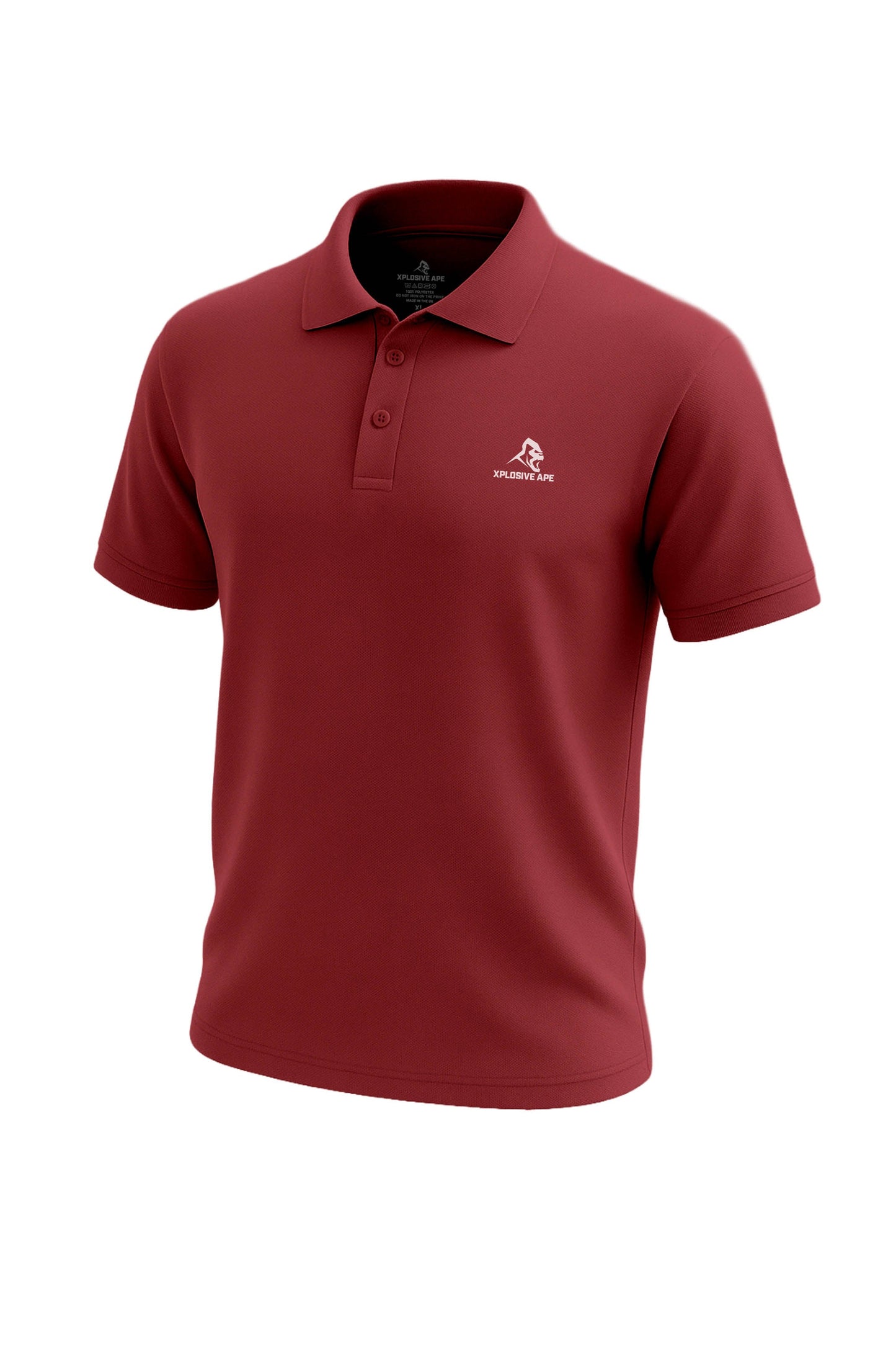 XAPE Prime Polo Shirt - Red Xplosive Ape