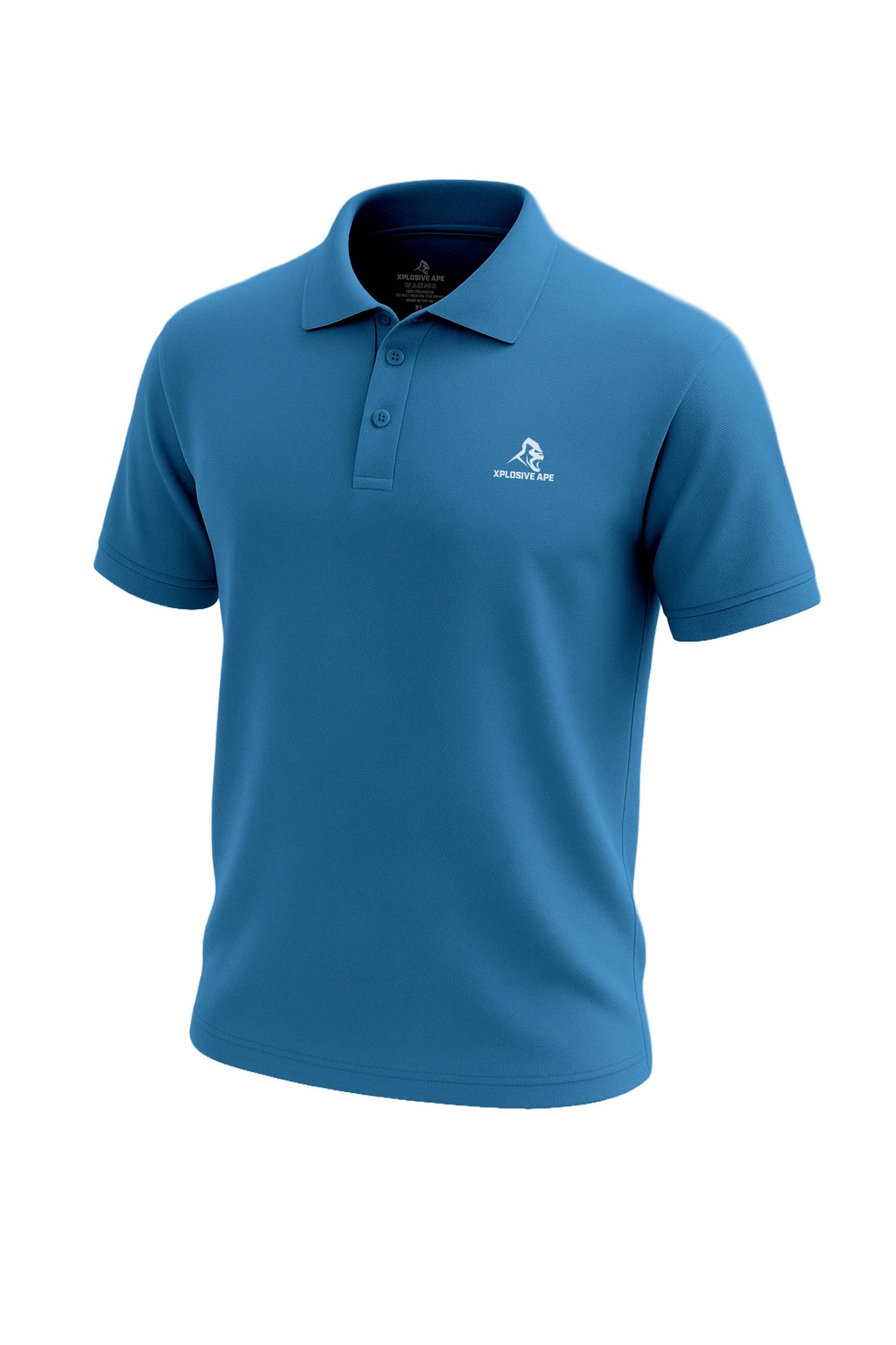 XAPE Prime Polo Shirt - Sapphire Xplosive Ape
