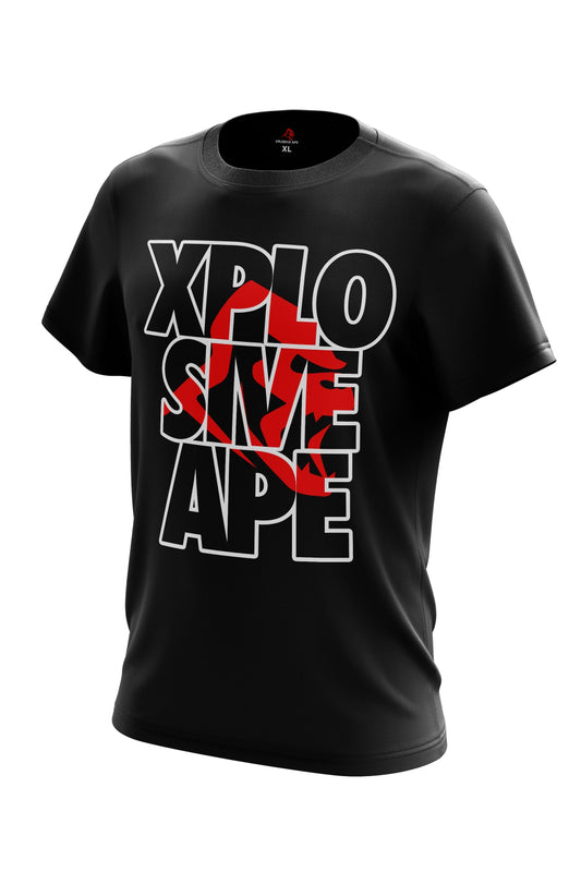 XAPE Watcher Tee - Black Xplosive Ape