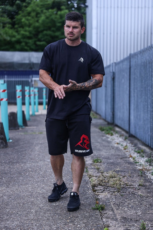 XAPE Ultimate Rag Shorts - Black Xplosive Ape