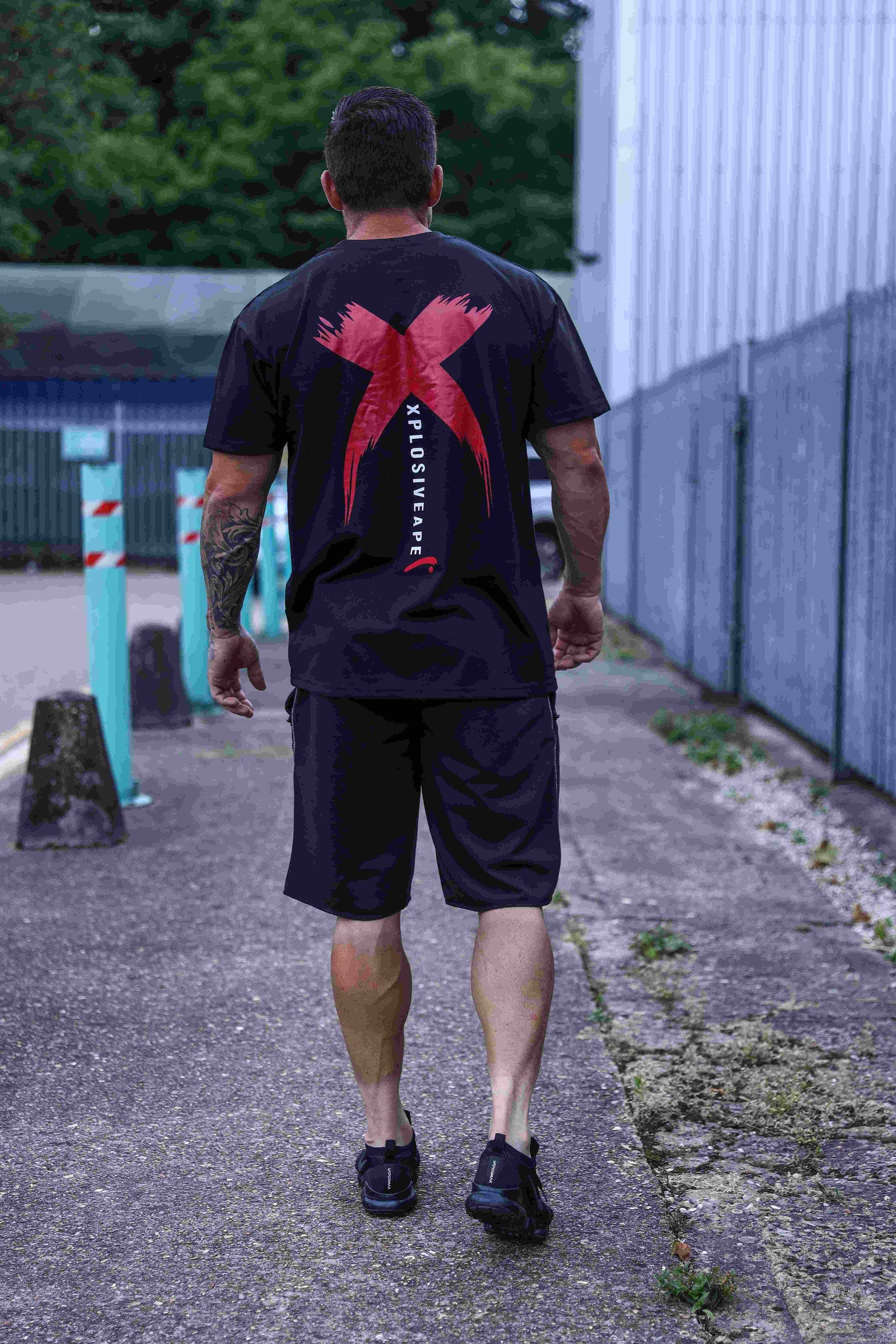 XAPE Ultimate Rag Shorts - Black Xplosive Ape