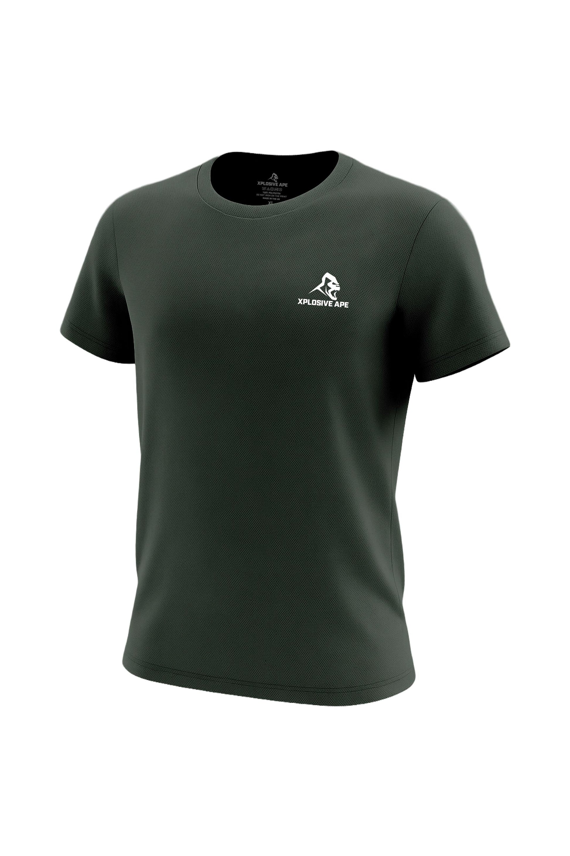 XAPE Prime Tech Tee - Forest Green Xplosive Ape