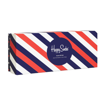 4 Pack Mens & Ladies Design Classic Socks Gift Set