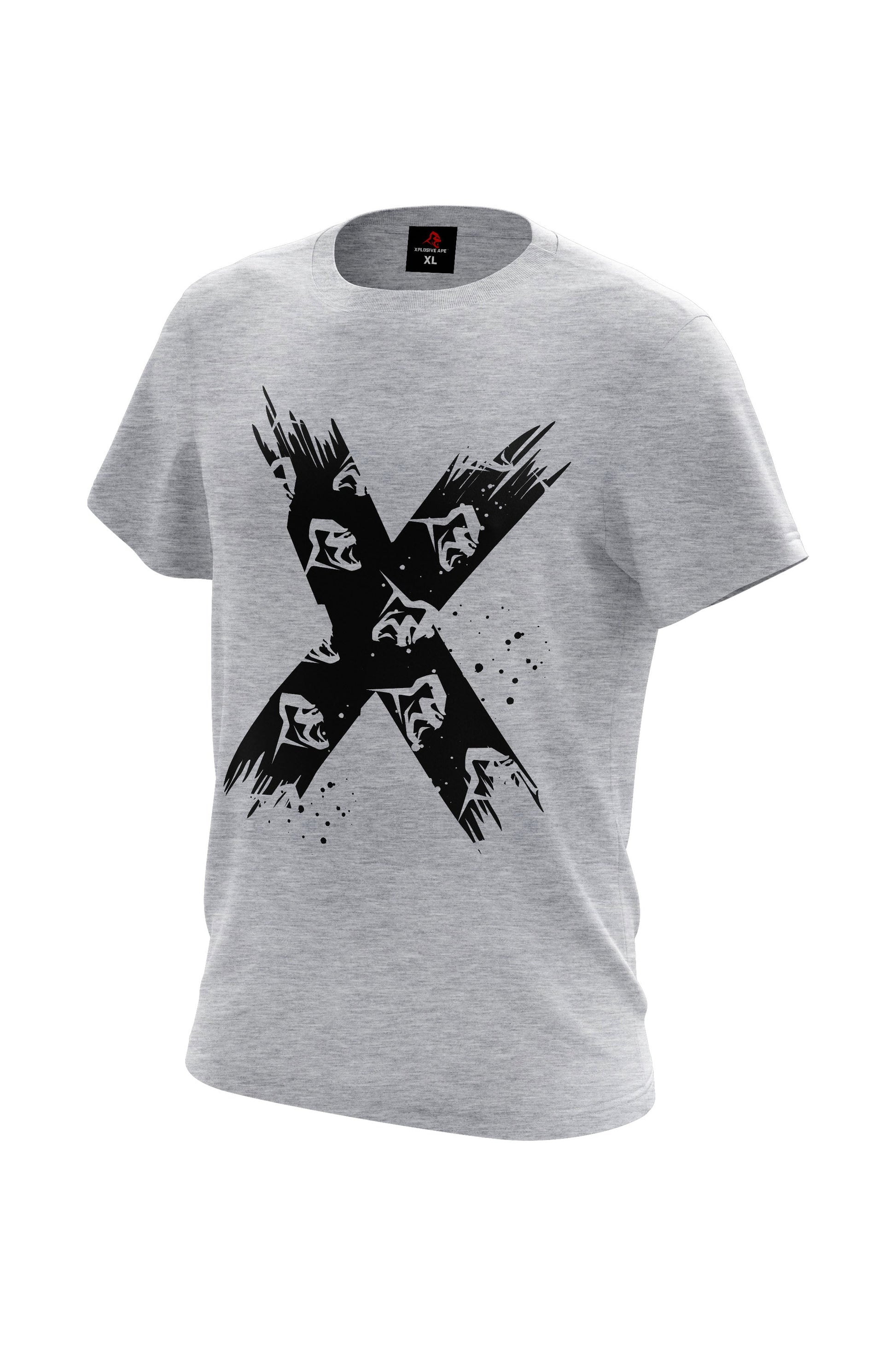 XAPE X Tee - Sports Grey Xplosive Ape