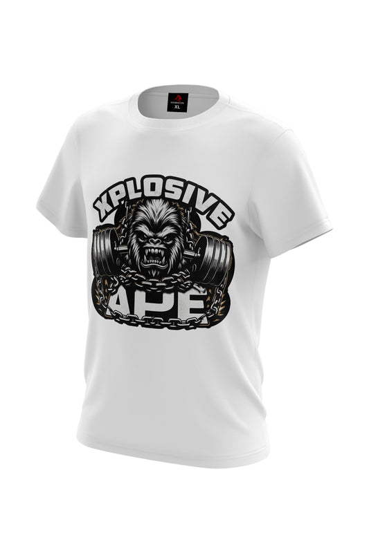 XAPE Yeti Tee - White Xplosive Ape
