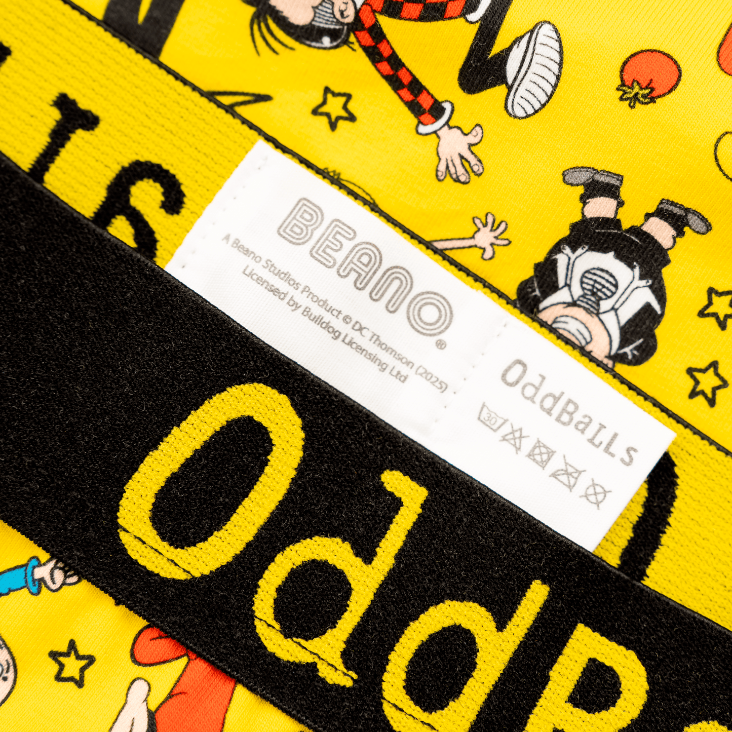 OddBalls Beano Yellow - Mens Boxer Shorts