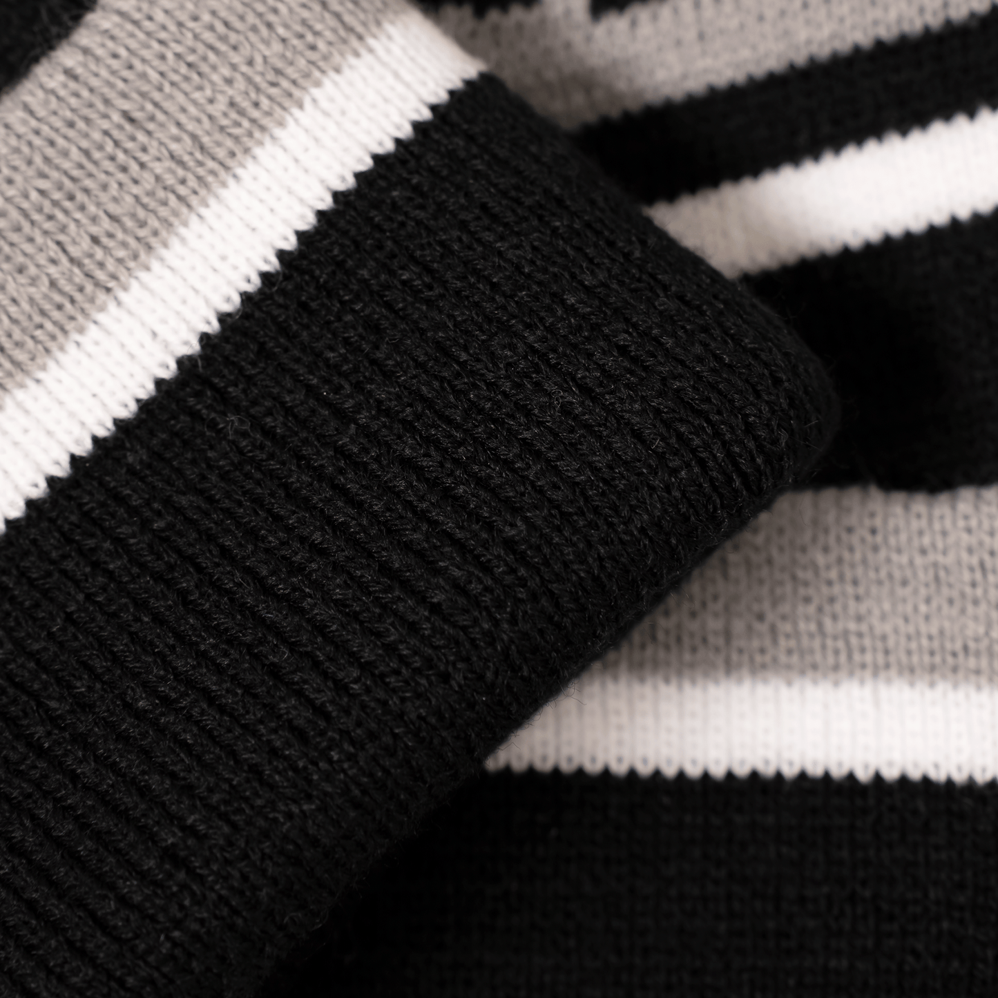 OddBalls Black | Grey | White - Bobble Hat