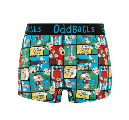 OddBalls Wallace & Gromit - Ladies Boxers