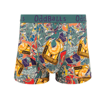 OddBalls Call of Duty Zombie Perks - Mens Cotton Boxer Shorts