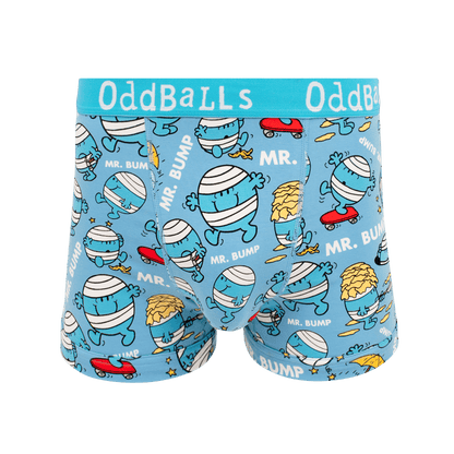 Mr Bump  - Mr Men - Mens Cotton Boxer Shorts