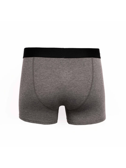 Duck & Cover Darton Boxers 2pk Grey Marl