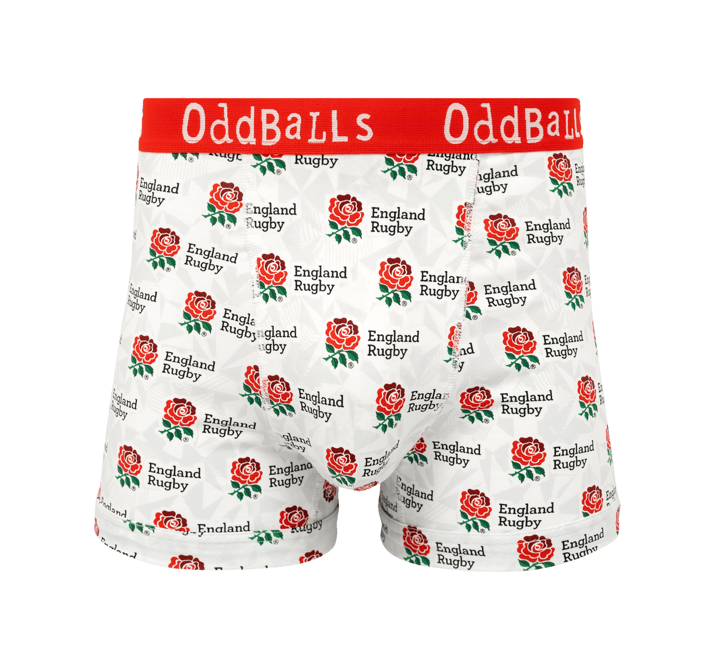 OddBalls England Rugby Union Home 25/26 - Mens Boxer Shorts