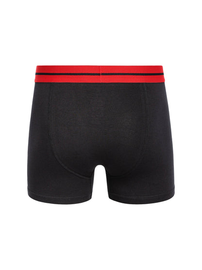 Duck & Cover Stamper 2 Boxer Shorts 3pk Black