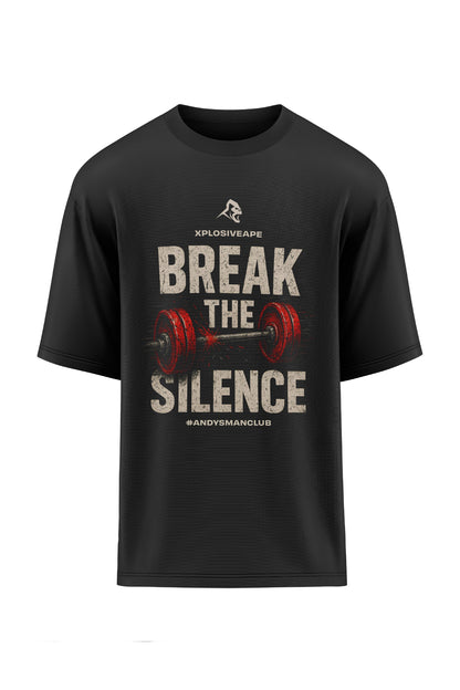 XAPE X AMC Break The Silence Oversized Tee - Black Xplosive Ape