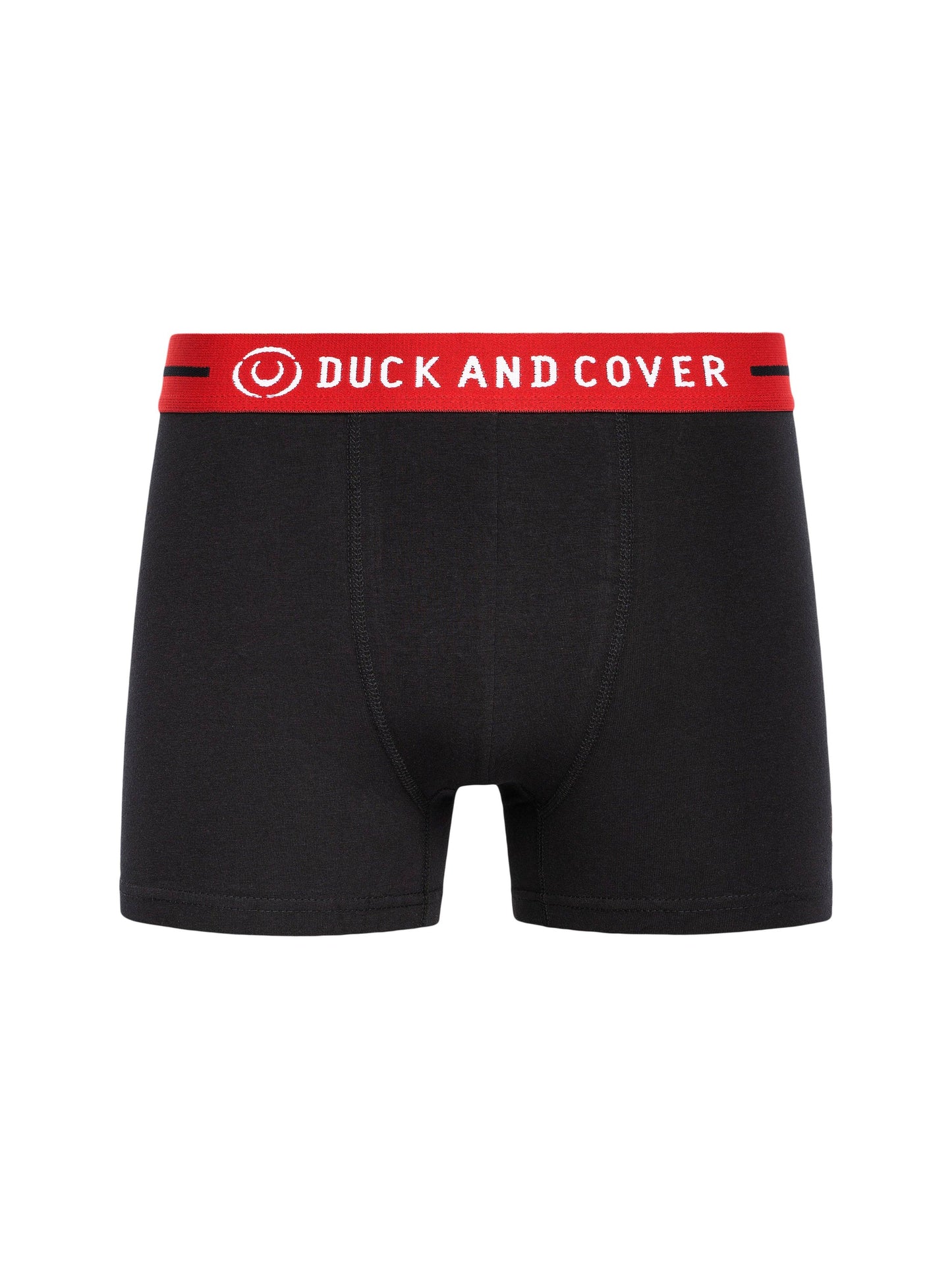 Duck & Cover Stamper 2 Boxer Shorts 3pk Black