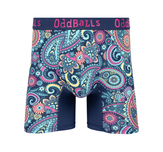 OddBalls Fancy Pants - Mens Bamboo Boxer Shorts