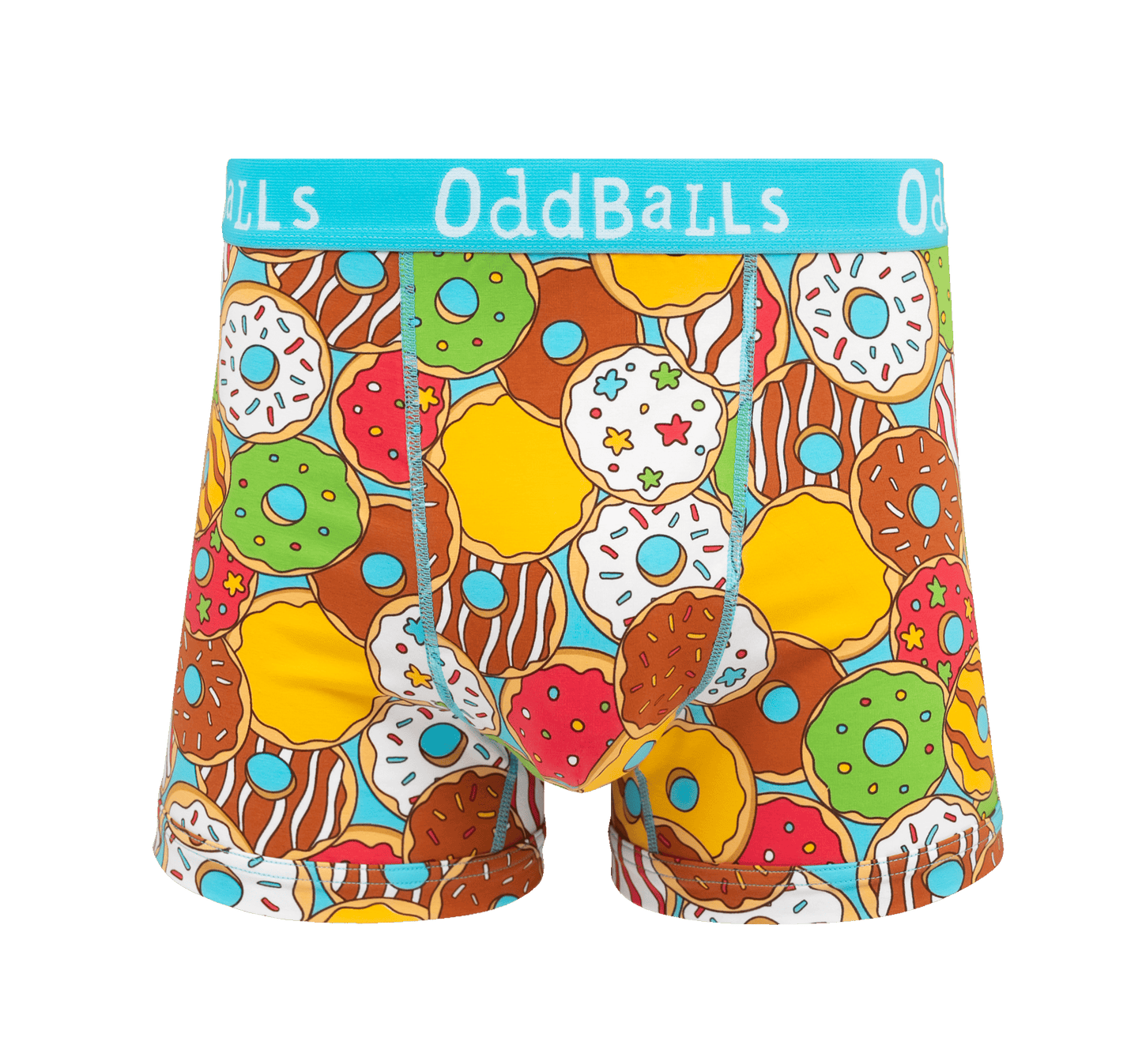 OddBalls Donuts - Mens Cotton Boxer Shorts