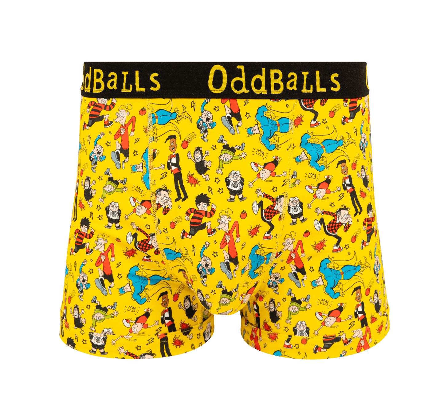 OddBalls Beano Yellow - Mens Boxer Shorts