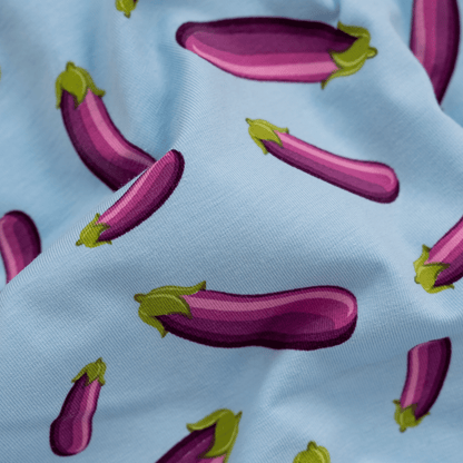 OddBalls Aubergine - emoji®- Mens Boxer Shorts