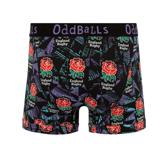 OddBalls England Rugby Union Alternate 25/26 - Mens Boxer Shorts