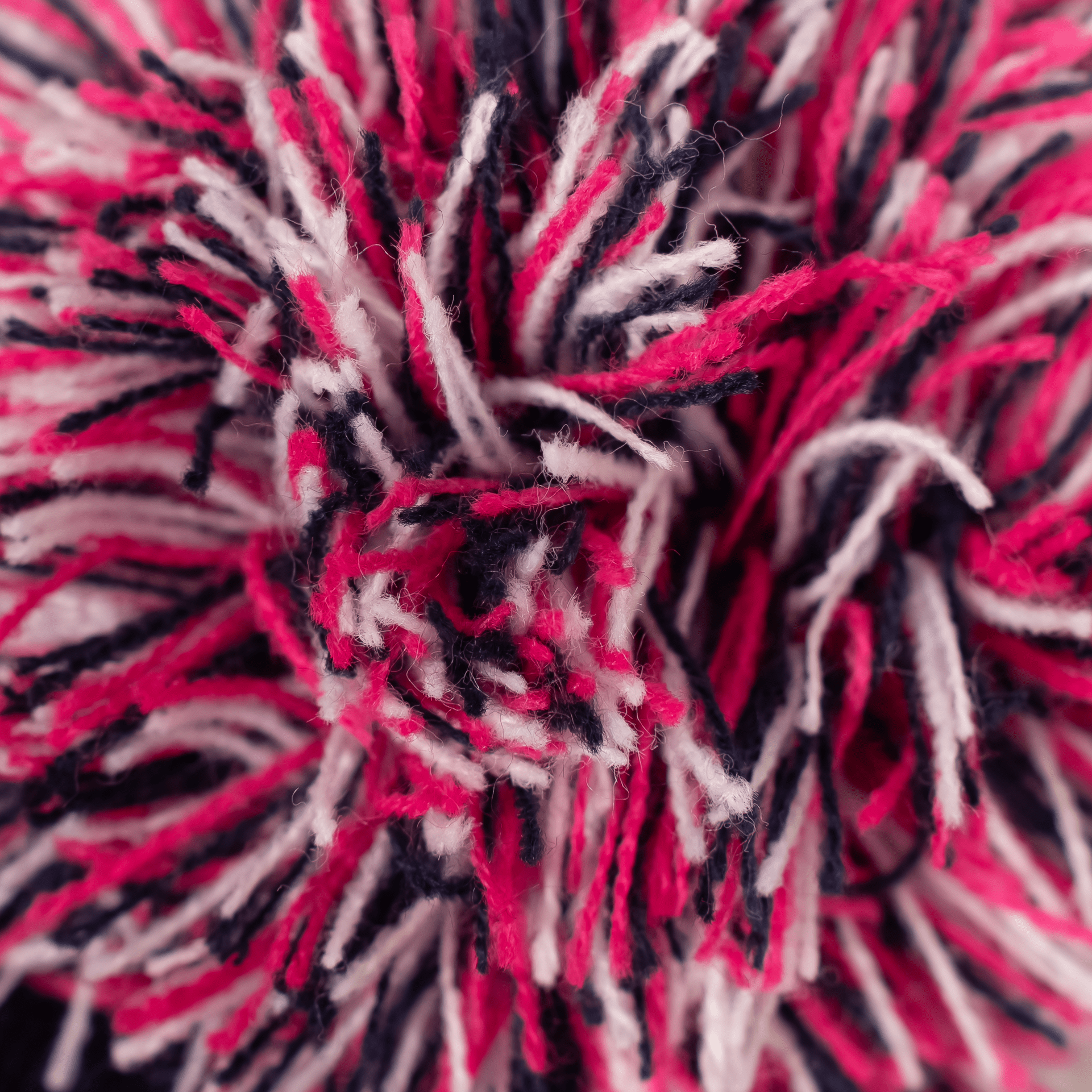 Navy | Pink | White - Bobble Hat OddBalls