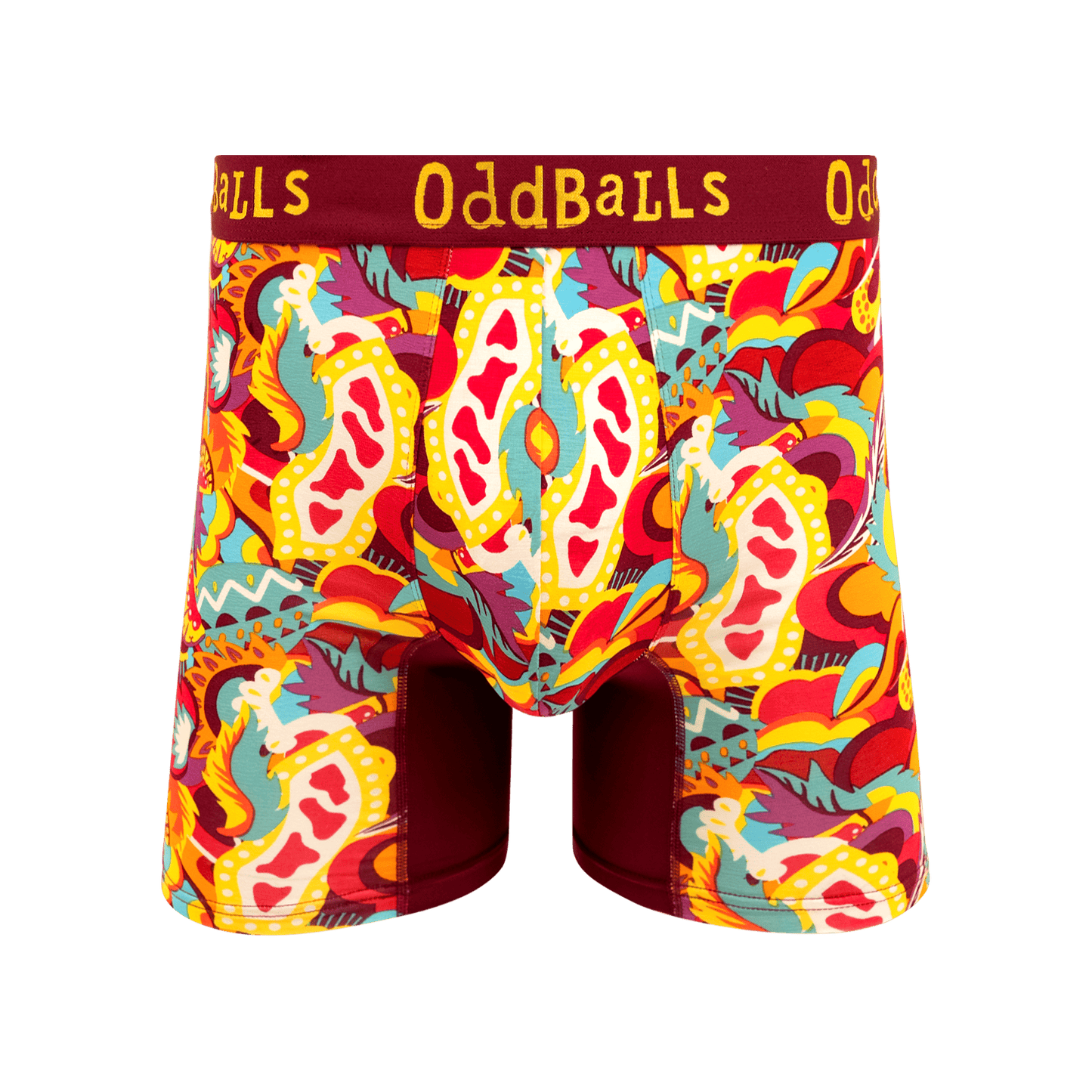 OddBalls Festival - Mens Bamboo Boxer Shorts