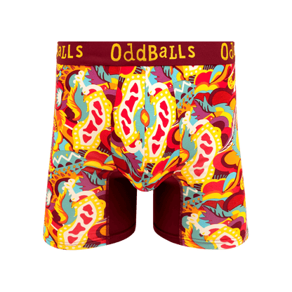 OddBalls Festival - Mens Bamboo Boxer Shorts