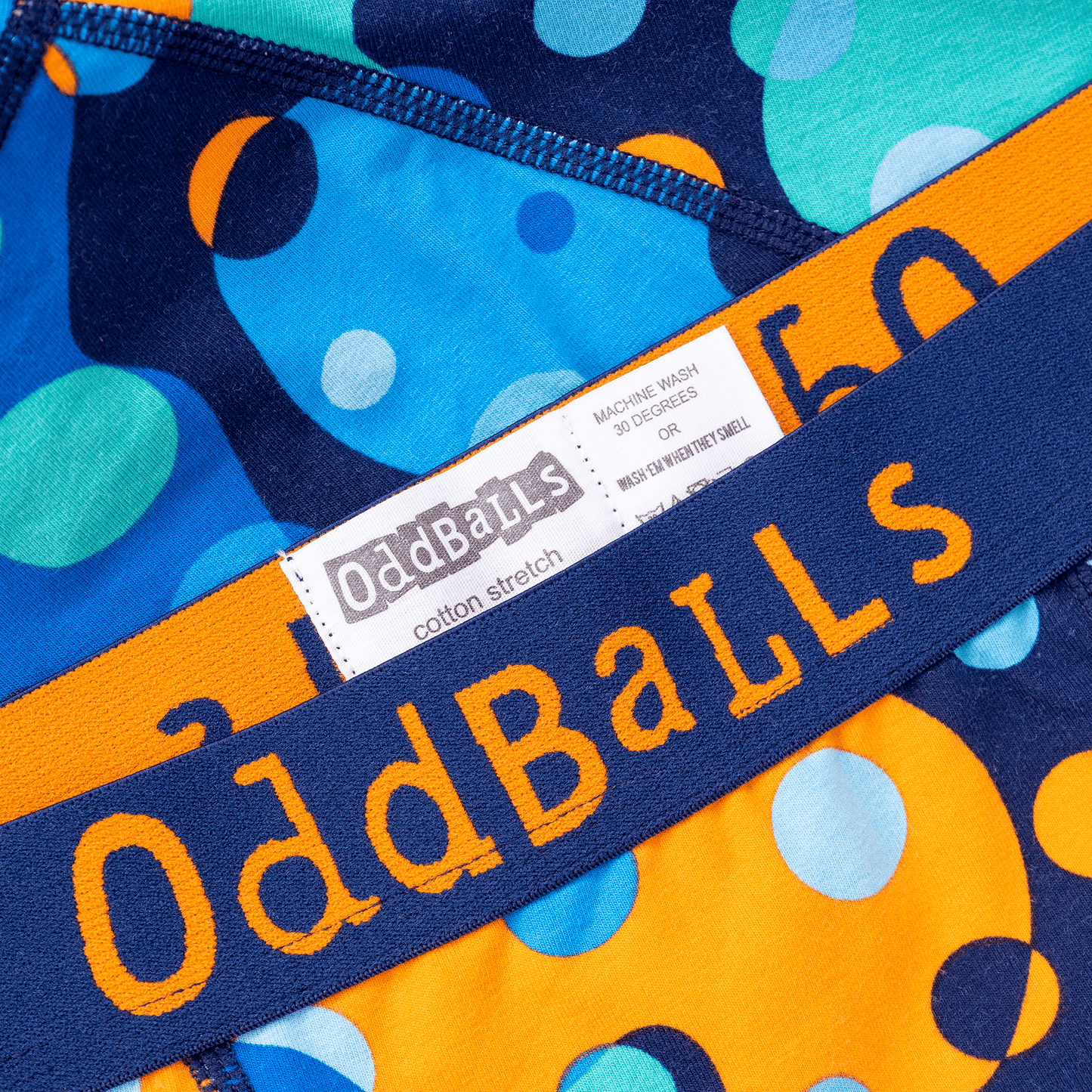 OddBalls Space Balls - Mens Cotton Boxer Shorts