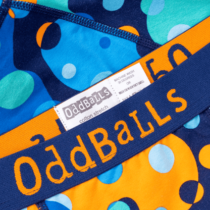 OddBalls Space Balls - Mens Cotton Boxer Shorts