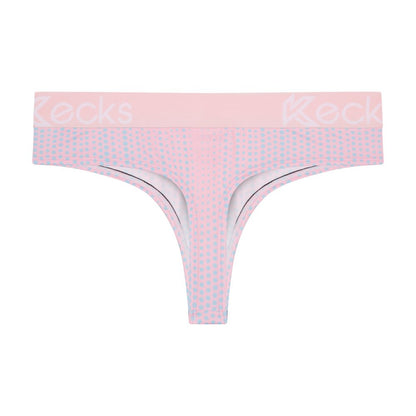 Blush Dot Thong