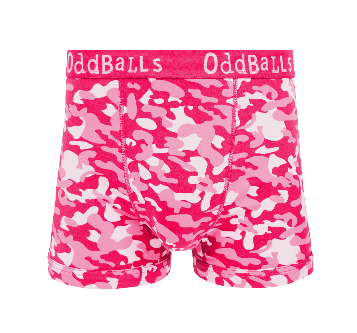 OddBalls Pink Commando - Mens Cotton Boxer Shorts